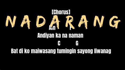 nadarang chords agsunta